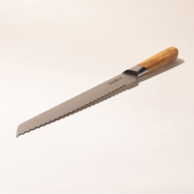 bread knife olive wood